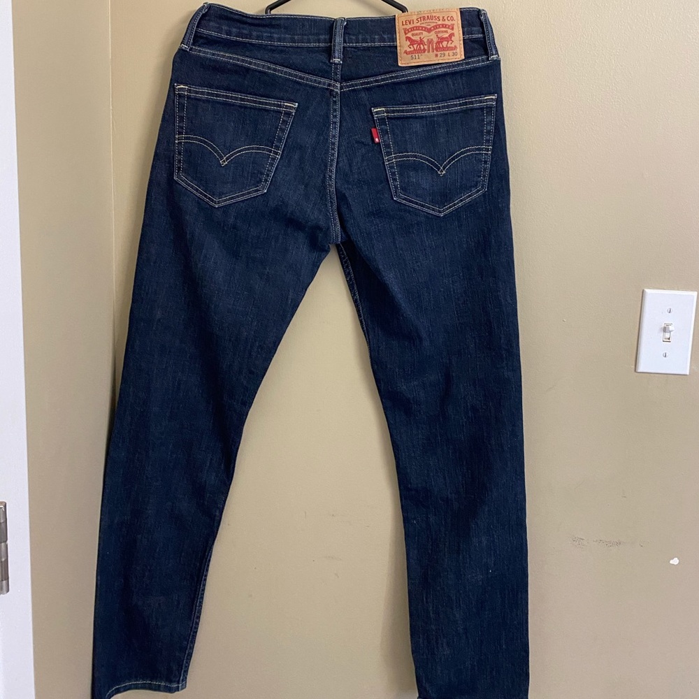 Levi’s 511 Slim Fit Men’s Flex Jeans - Dark Wash
